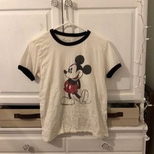 Faded Micky Mouse Shirt